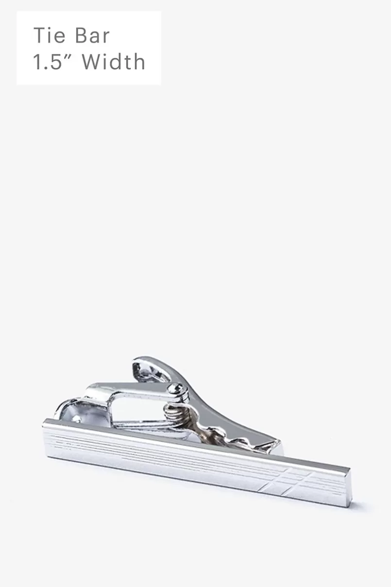Ties Frankie Silver Tie Bar Store