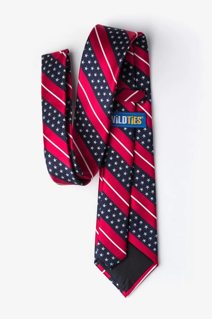 Ties Freedom Stripe Red Tie Best