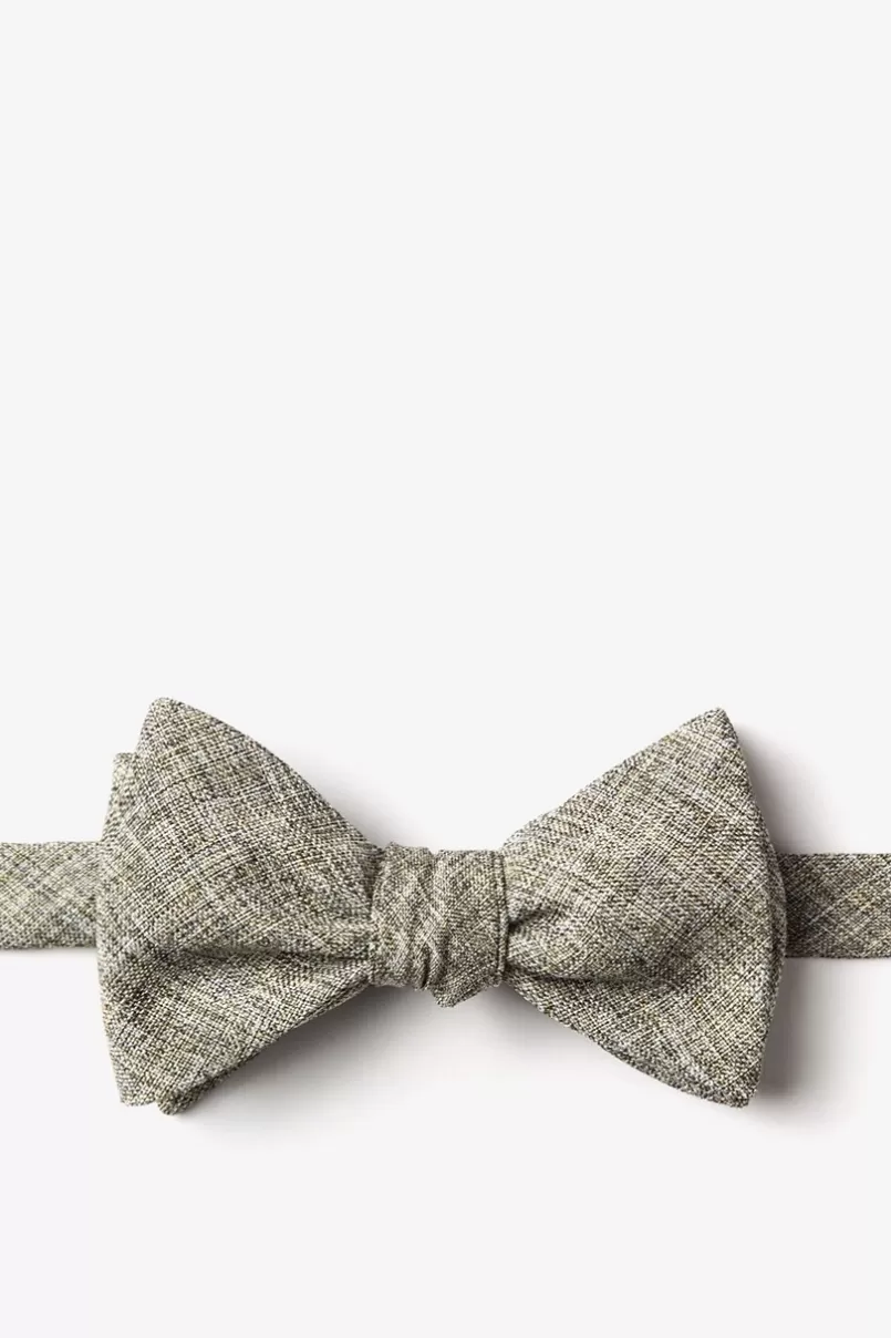 Ties Galveston Self-Tie Bow Tie Spruce Sale