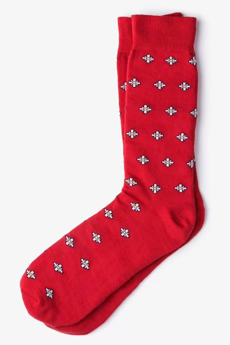 Ties Gardena Red Sock Best