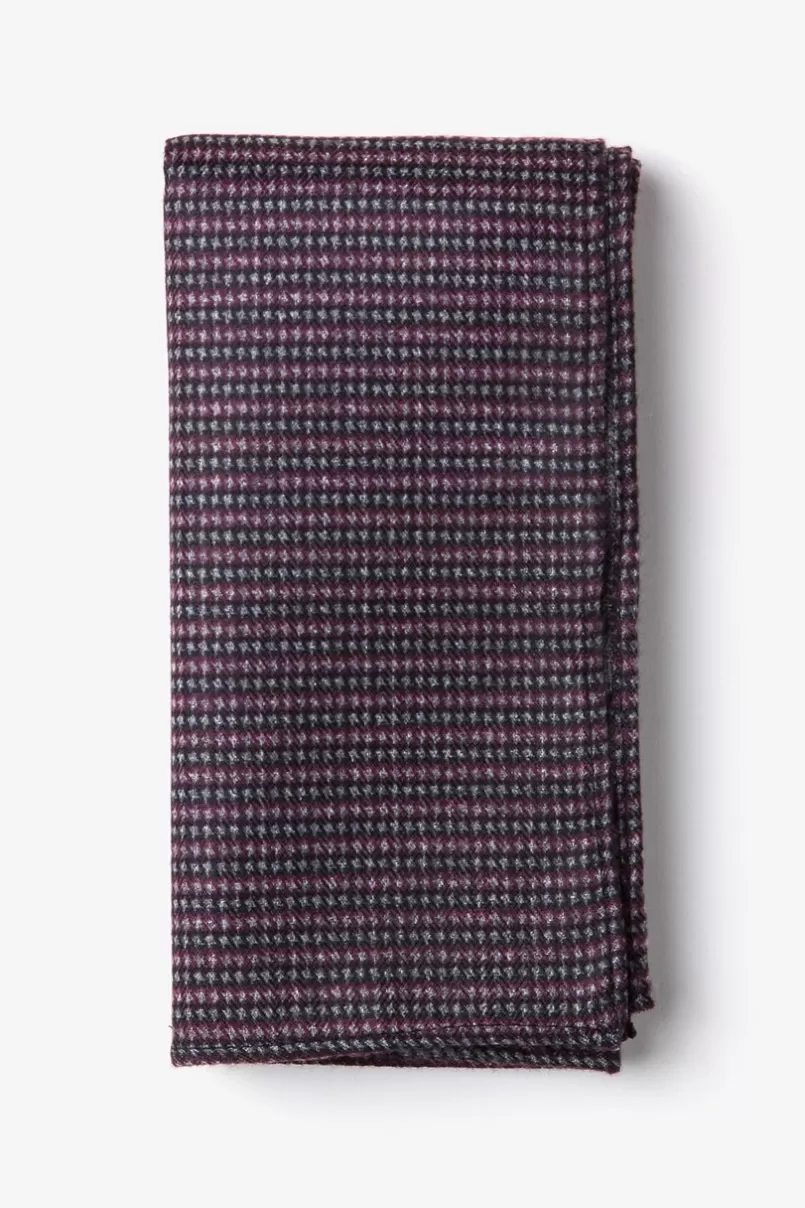 Ties Gilbert Pocket Square Pink Hot