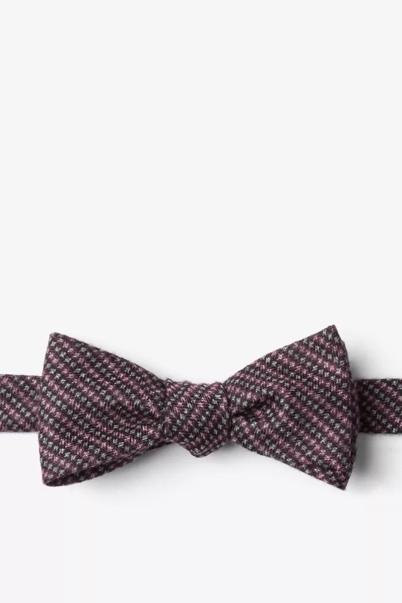 Ties Gilbert Pink Skinny Bow Tie Outlet