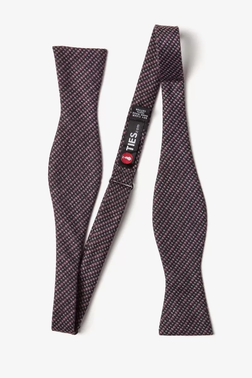 Ties Gilbert Pink Skinny Bow Tie Outlet