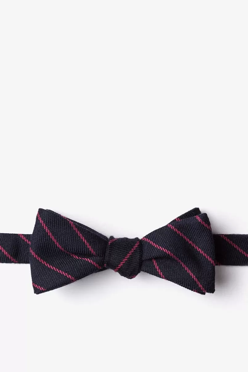 Ties Glenn Heights Skinny Bow Tie Red Flash Sale