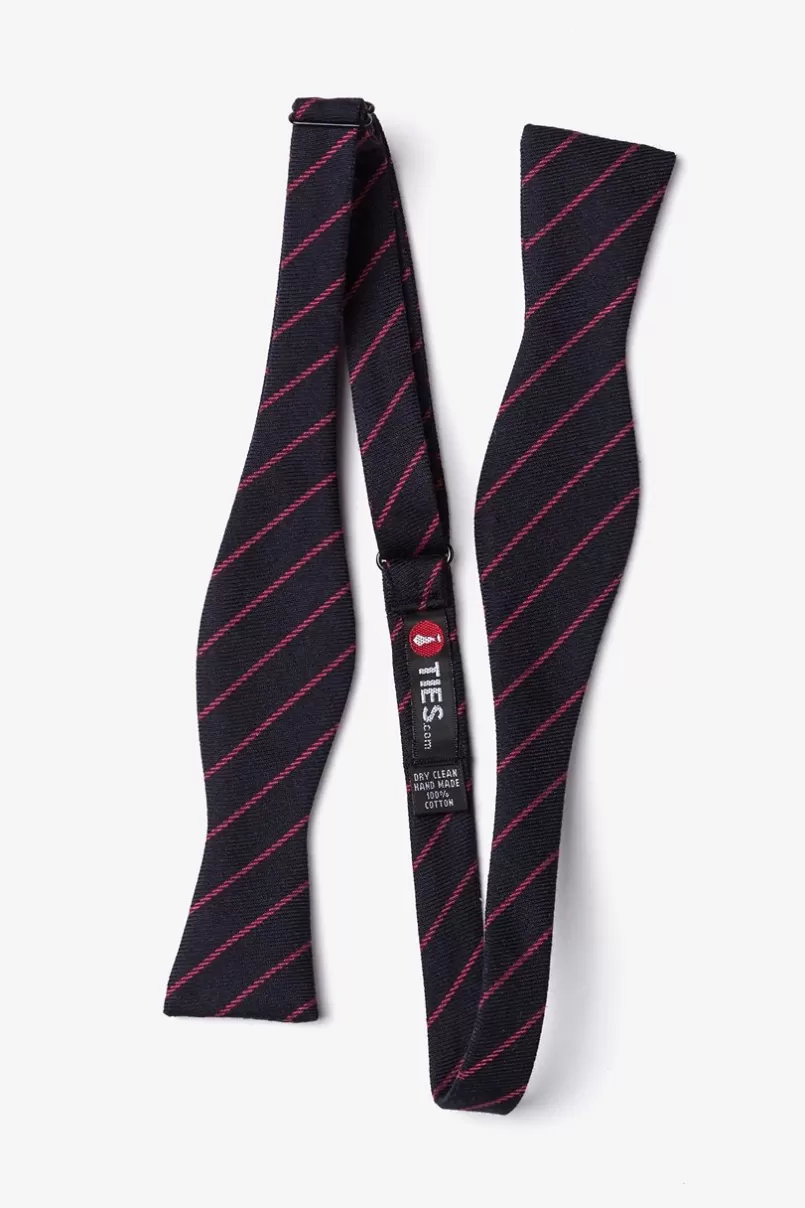 Ties Glenn Heights Skinny Bow Tie Red Flash Sale