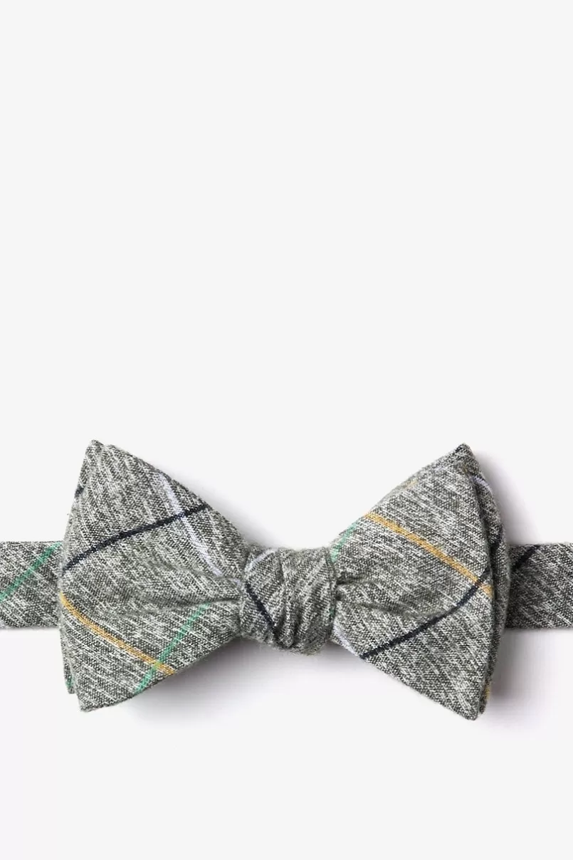 Ties Globe Self-Tie Bow Tie Green Outlet