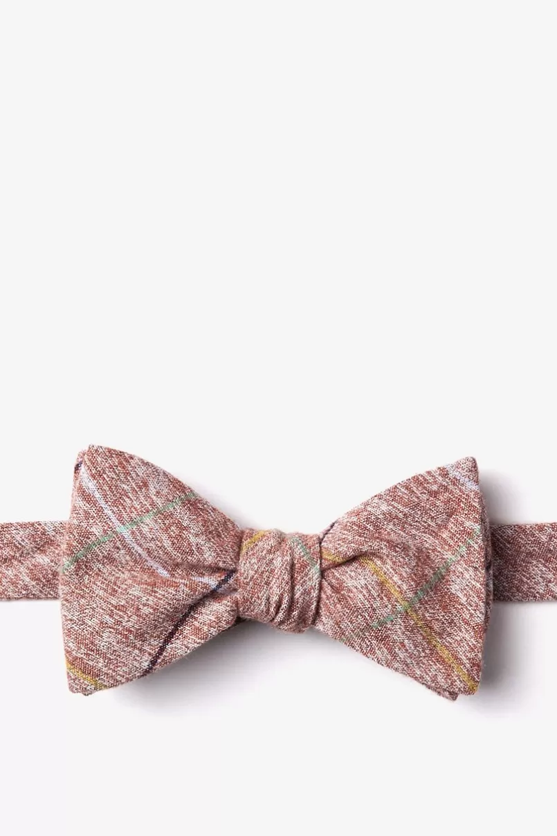 Ties Globe Self-Tie Bow Tie Red Best
