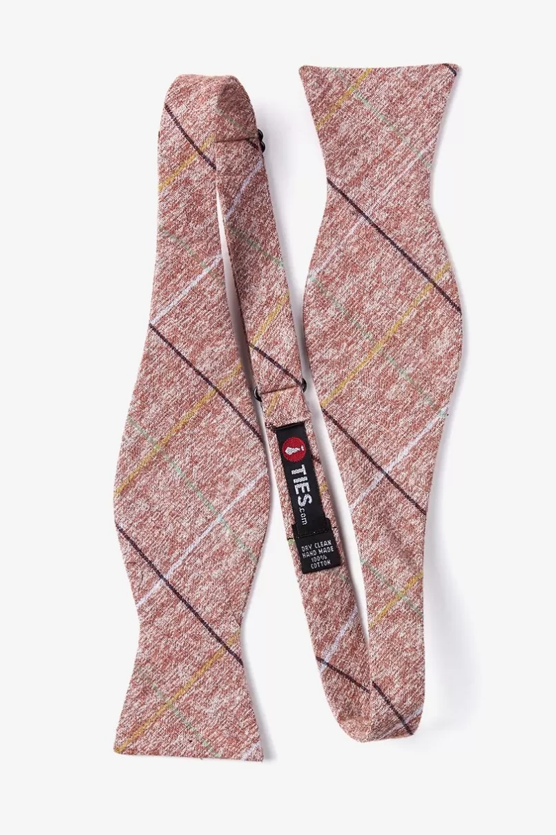 Ties Globe Self-Tie Bow Tie Red Best