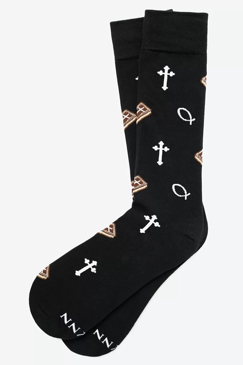 Ties God be with Ye Sock Black Outlet