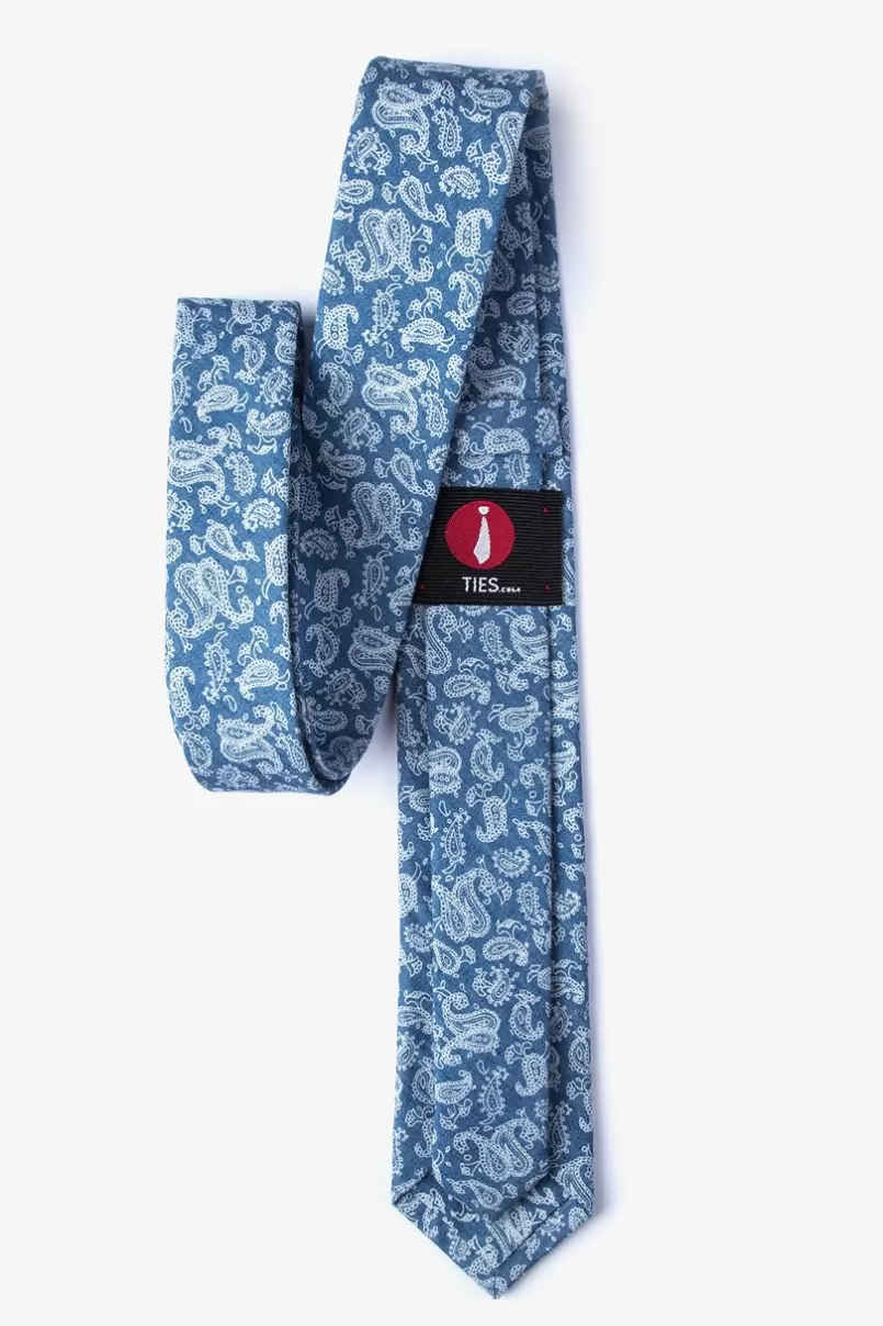 Ties Goddard Blue Skinny Tie Online