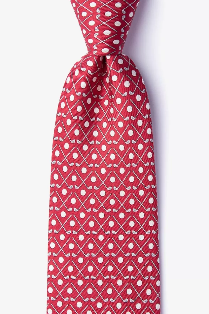 Ties Goin' Clubbin' Tie Red New