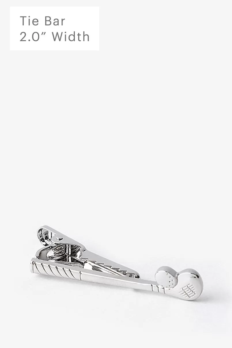 Ties Golf Club Silver Tie Bar Outlet