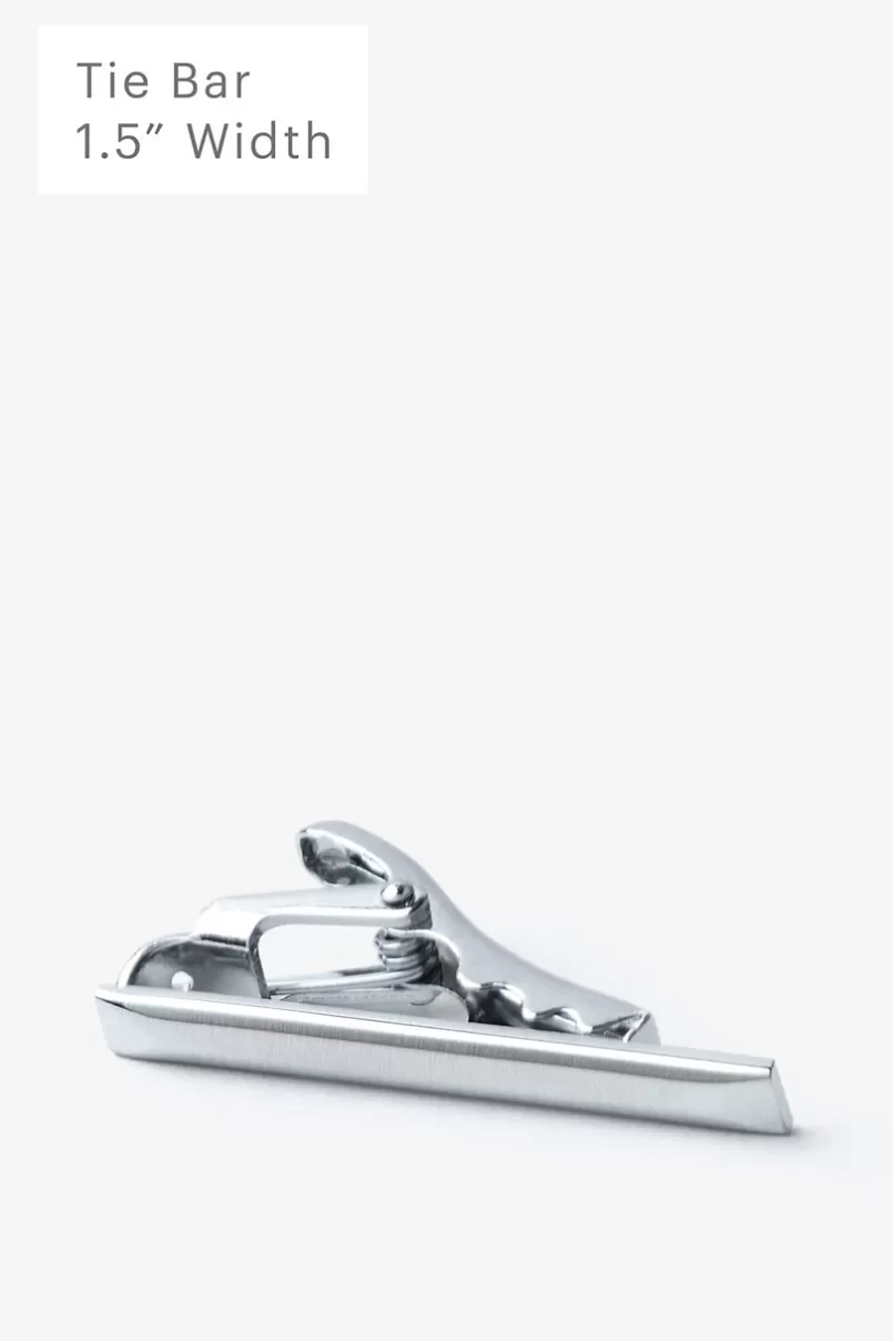 Ties Grant Silver Tie Bar Hot