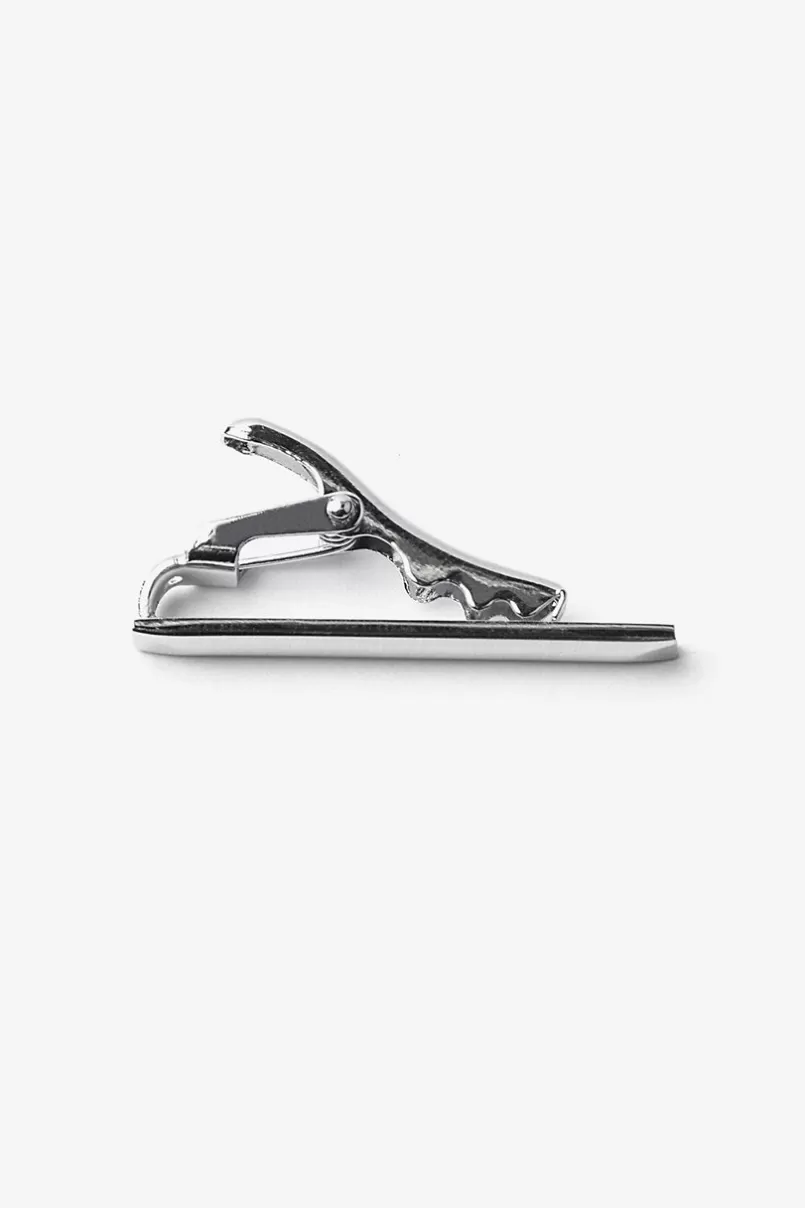 Ties Grant Silver Tie Bar Hot