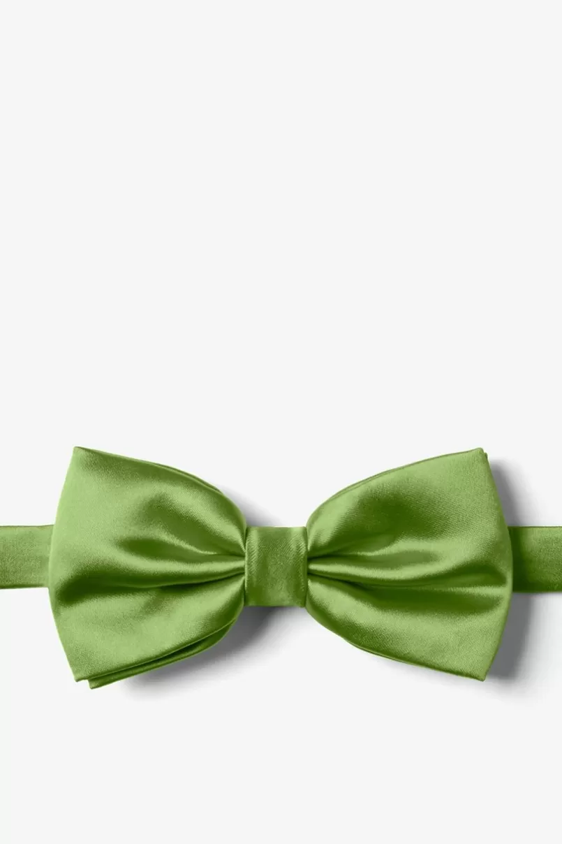 Ties Green Tea Pre-Tied Bow Tie GreenTea Best Sale