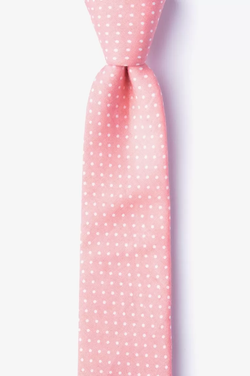 Ties Gregory Skinny Tie Pink Best Sale