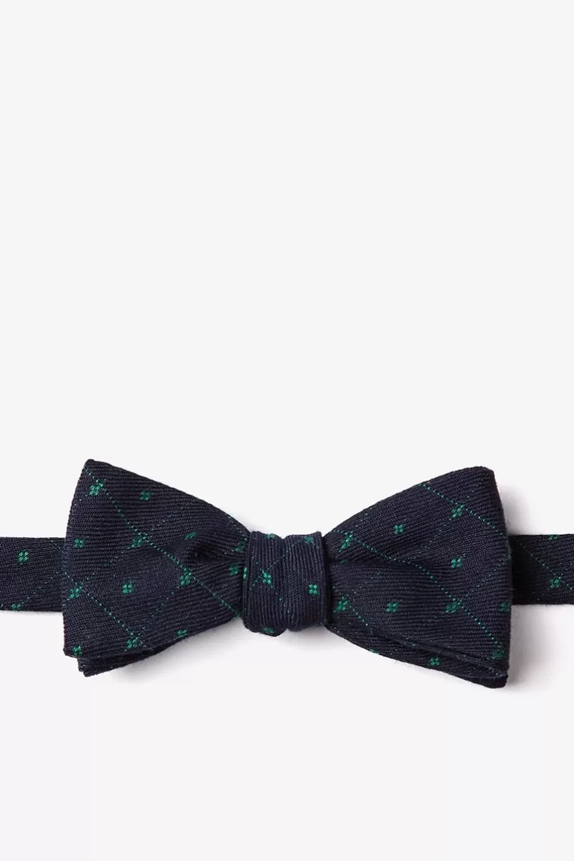 Ties Gresham Skinny Bow Tie Green New