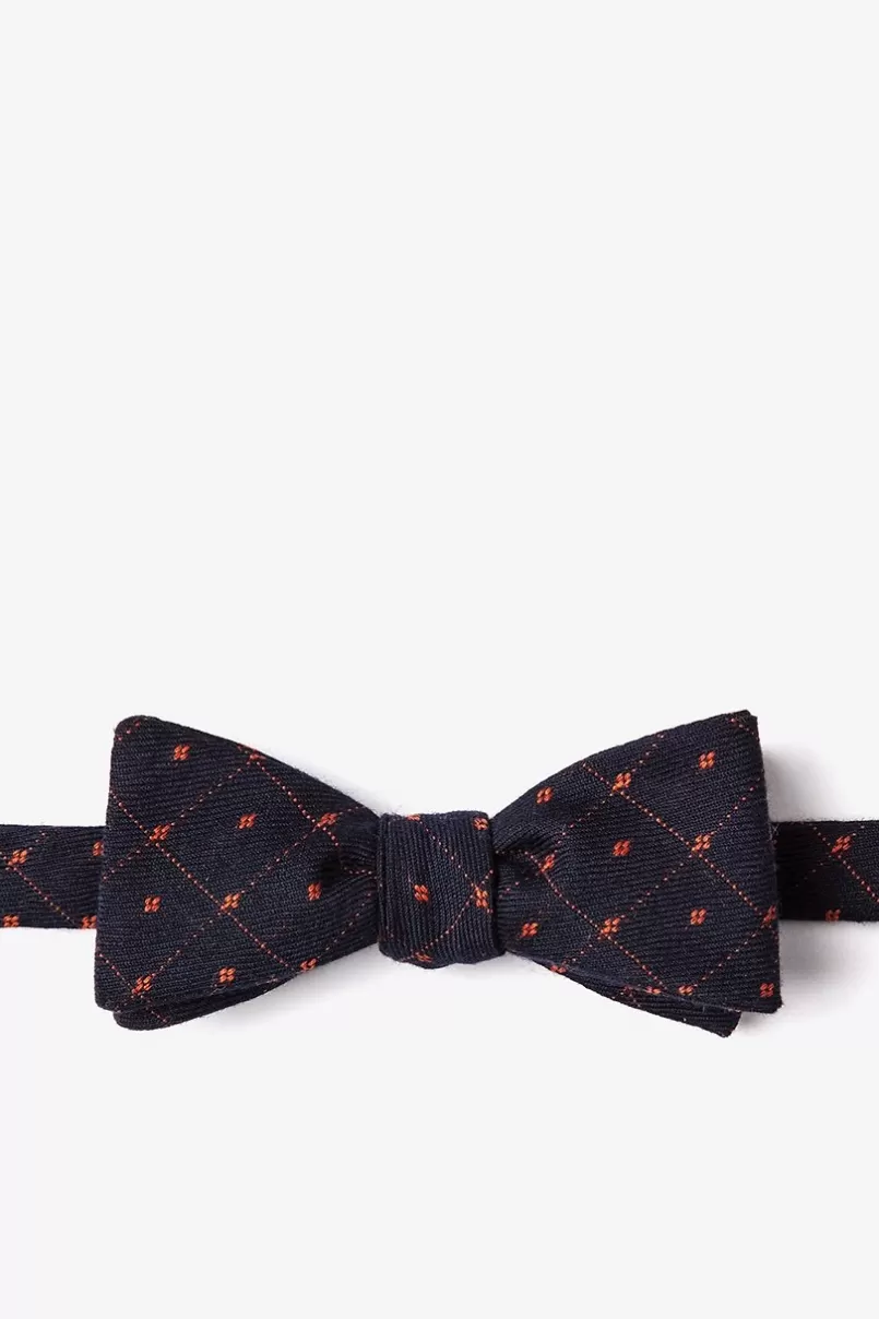 Ties Gresham Skinny Bow Tie Orange Sale