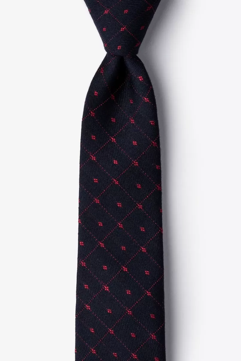Ties Gresham Skinny Tie Red Flash Sale