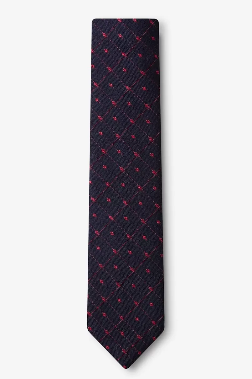 Ties Gresham Skinny Tie Red Flash Sale