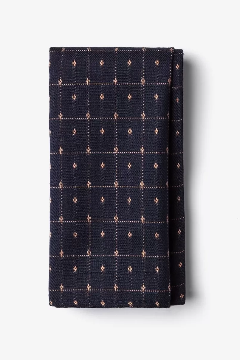 Ties Gresham Pocket Square Yellow Sale