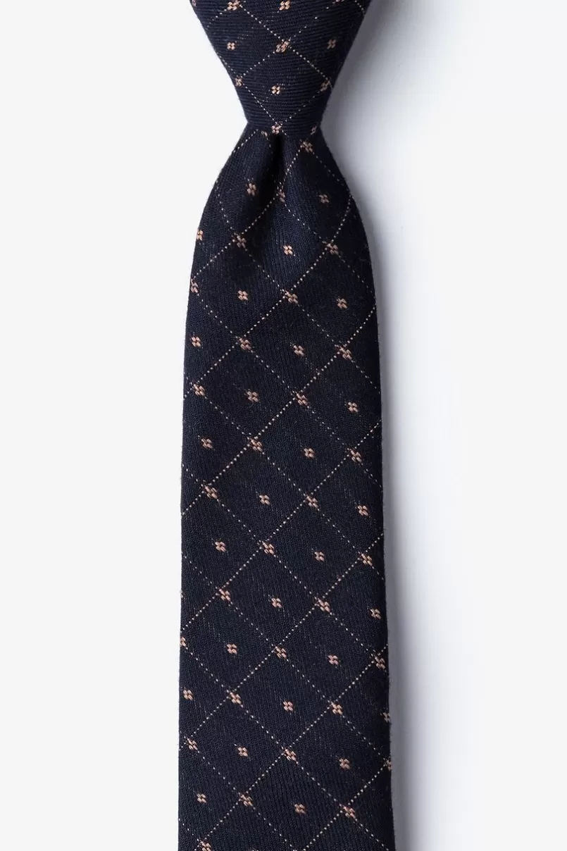 Ties Gresham Skinny Tie Yellow New