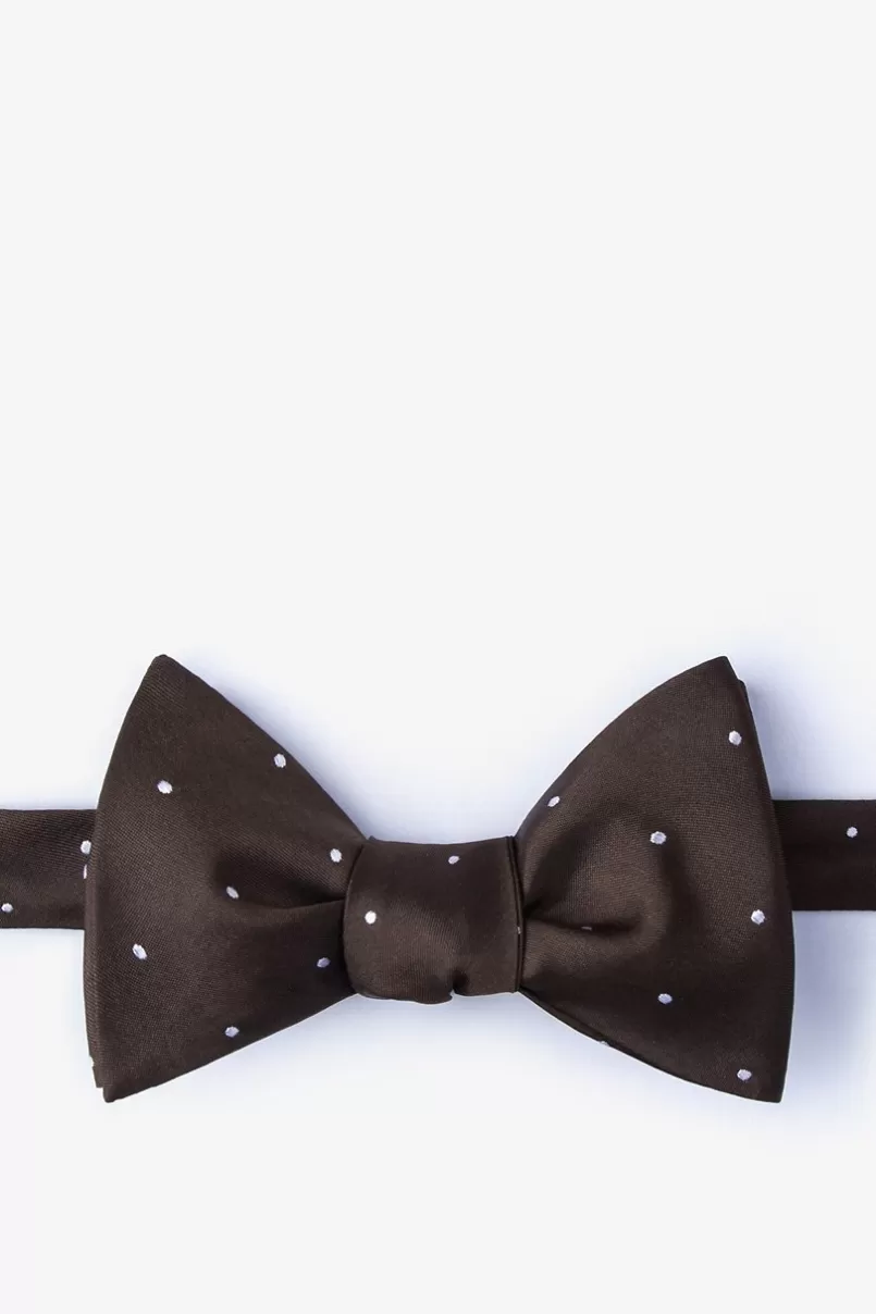 Ties Griffin Self-Tie Bow Tie Brown Best Sale