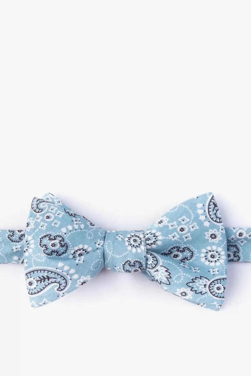 Ties Grove Self-Tie Bow Tie Blue New