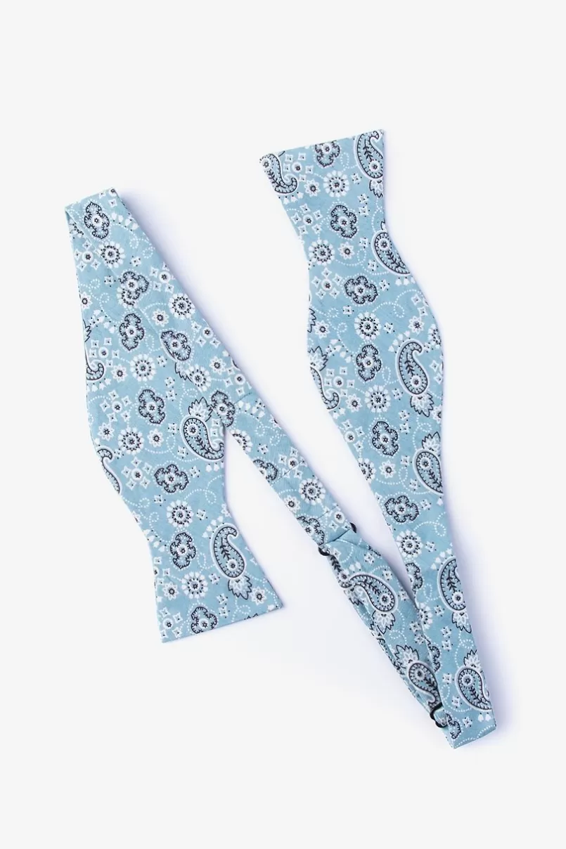 Ties Grove Self-Tie Bow Tie Blue New