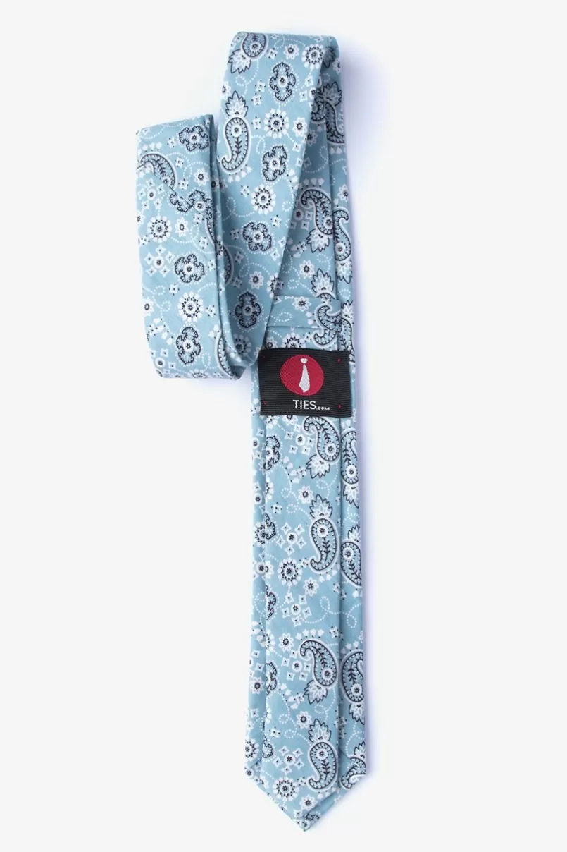 Ties Grove Skinny Tie Blue Shop