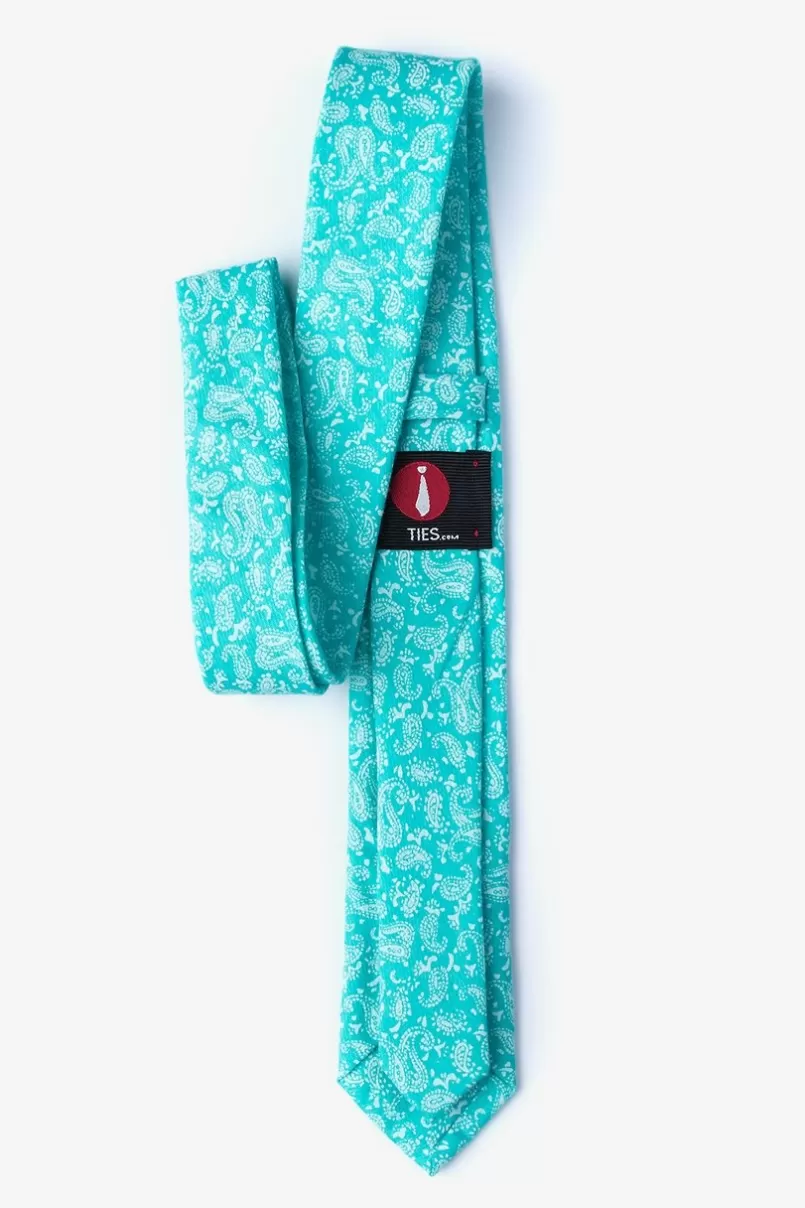 Ties Guryon Skinny Tie Turquoise Best