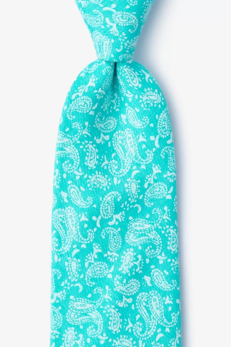 Ties Guryon Tie Turquoise Shop