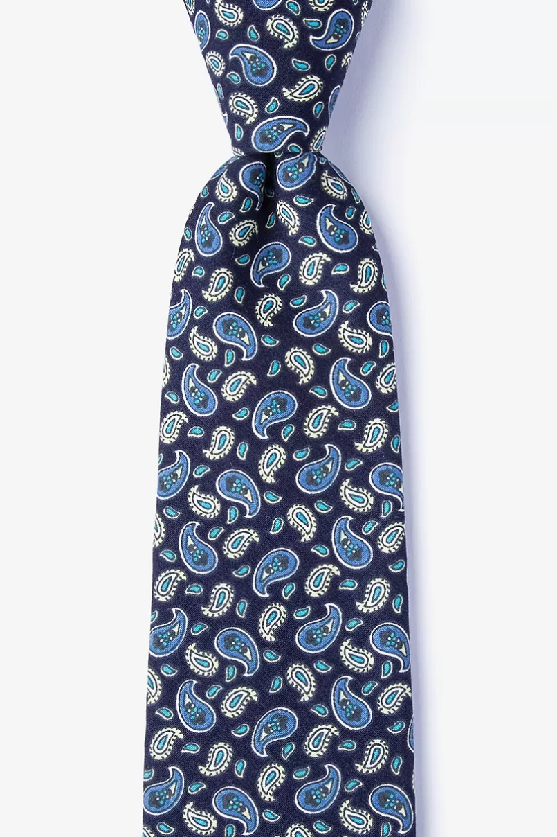 Ties Hamilton Navy Blue Tie NavyBlue Best Sale