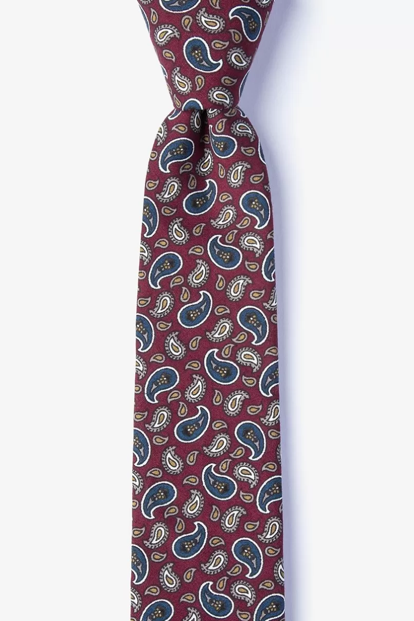 Ties Hamilton Skinny Tie Red Best Sale