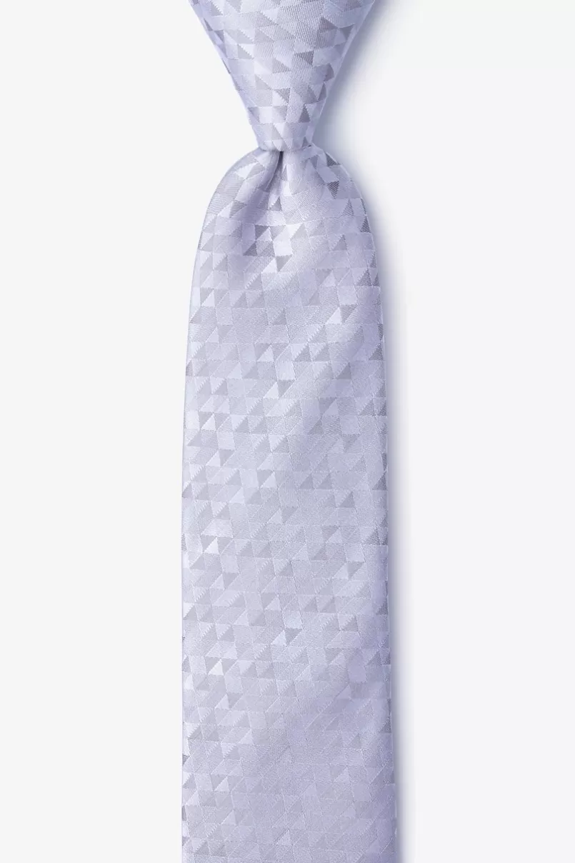 Ties Harrington Skinny Tie Gray Cheap