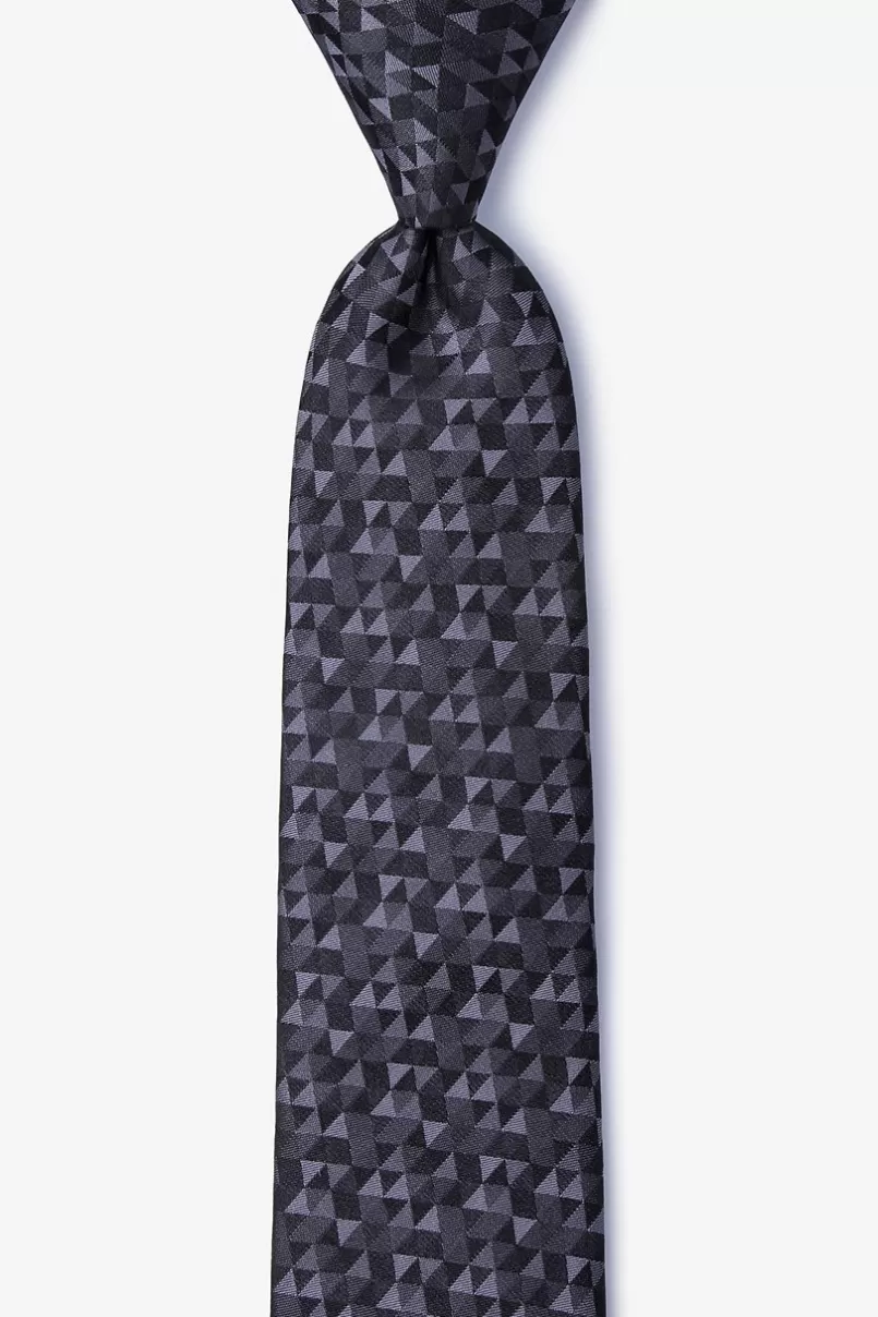 Ties Harrington Skinny Tie Gray Shop