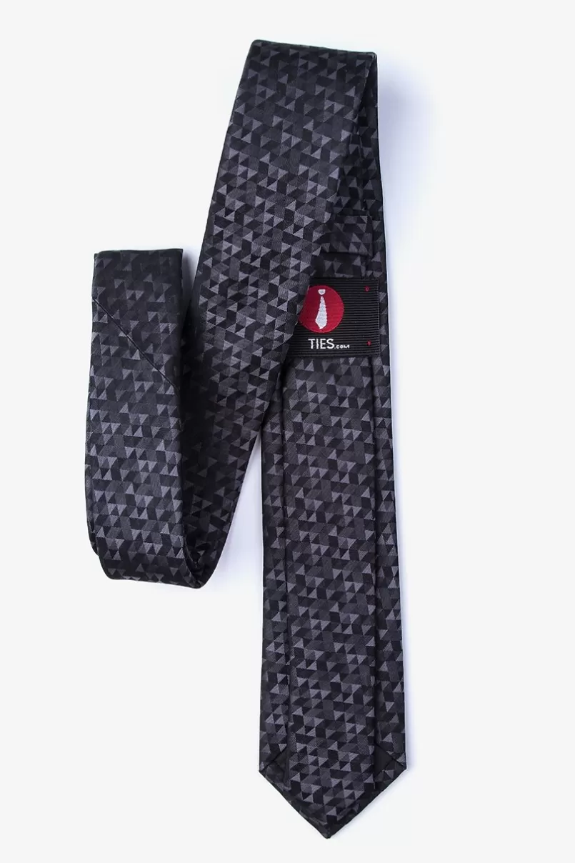 Ties Harrington Skinny Tie Gray Shop