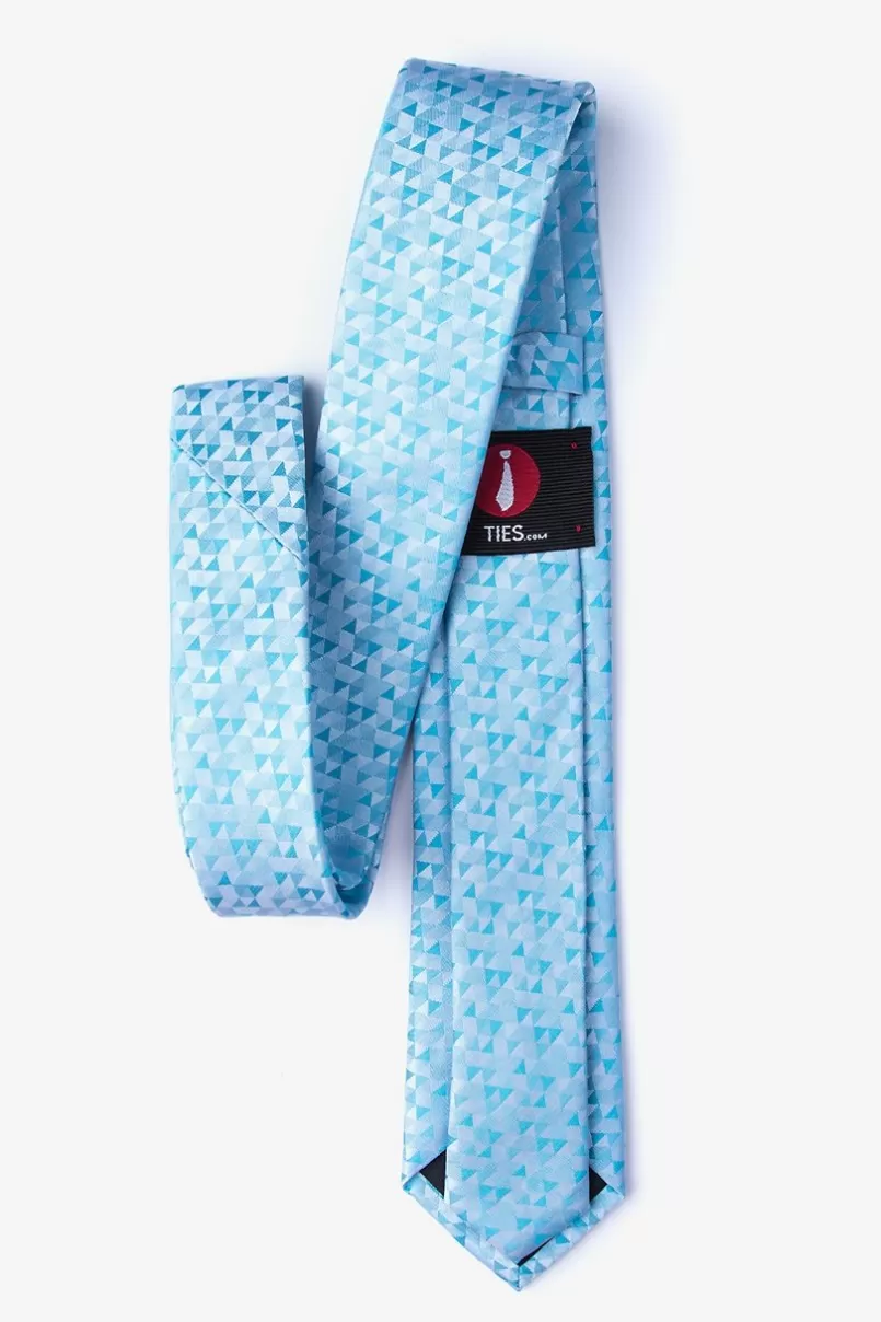 Ties Harrington Skinny Tie Turquoise Online