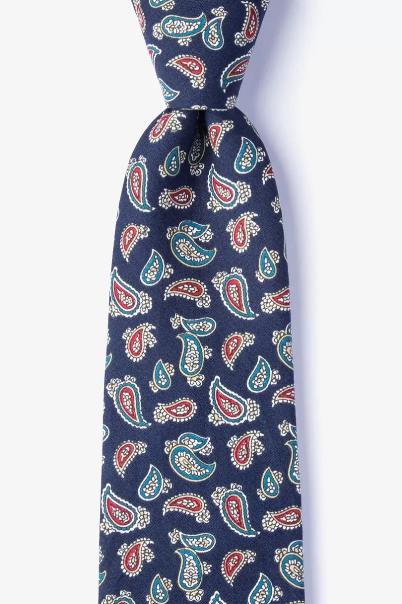 Ties Harrison Navy Blue Tie Hot
