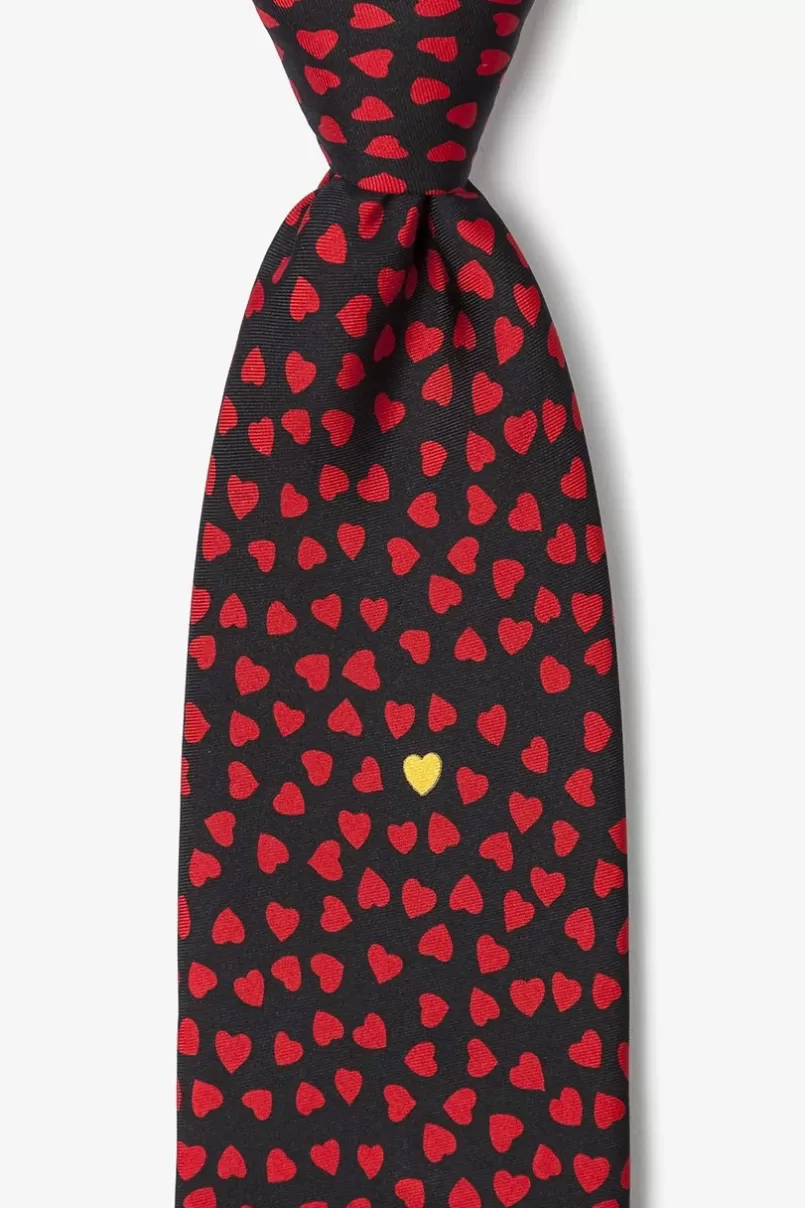 Ties Heart of Gold Black Tie Online