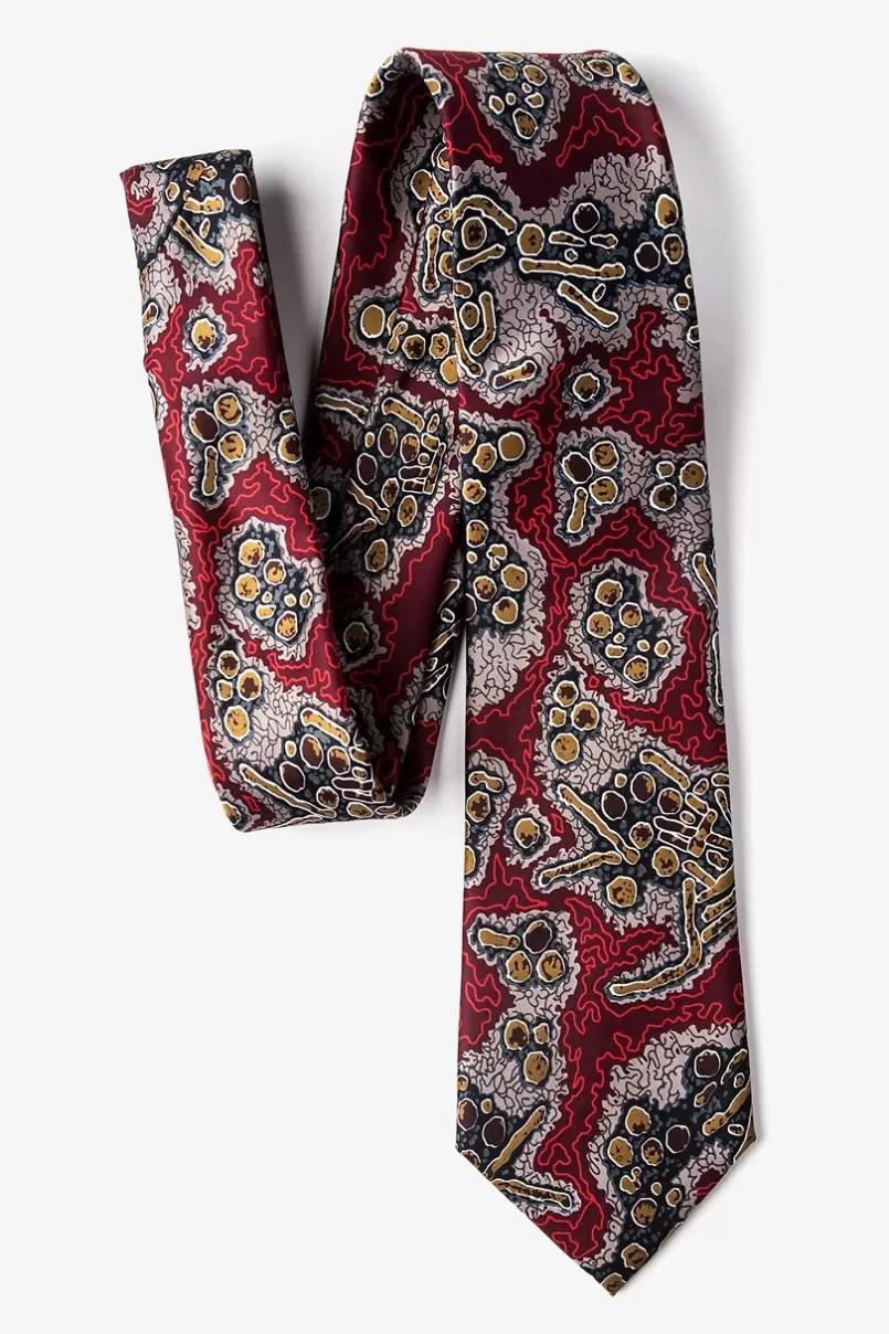 Ties Hepatitis B Red Tie Discount