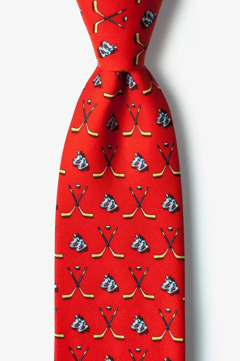 Ties High-sticking Red Tie Hot