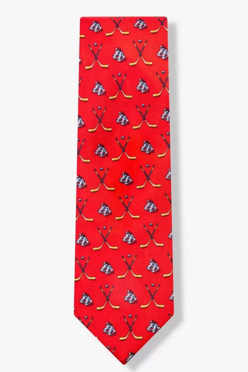 Ties High-sticking Red Tie Hot