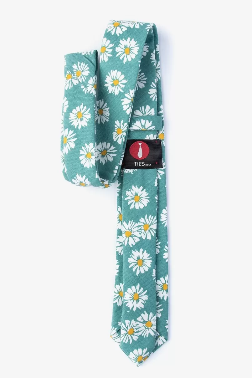 Ties Hinton Skinny Tie Green Flash Sale