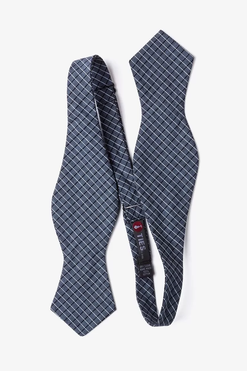 Ties Holbrook Navy Blue Diamond Tip Bow Tie NavyBlue Shop