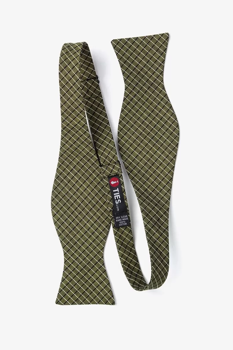 Ties Holbrook Self-Tie Bow Tie Sage Cheap
