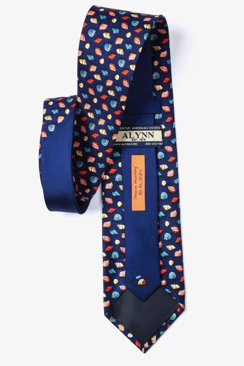 Ties House Hunting Navy Blue Tie Clearance