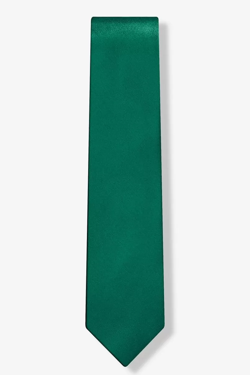 Ties Hunter Green Skinny Tie HunterGreen Store