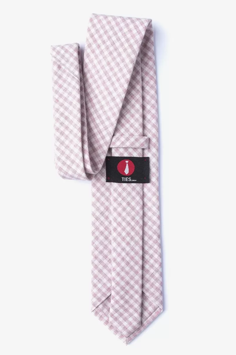 Ties Huron Extra Long Tie Pink Flash Sale