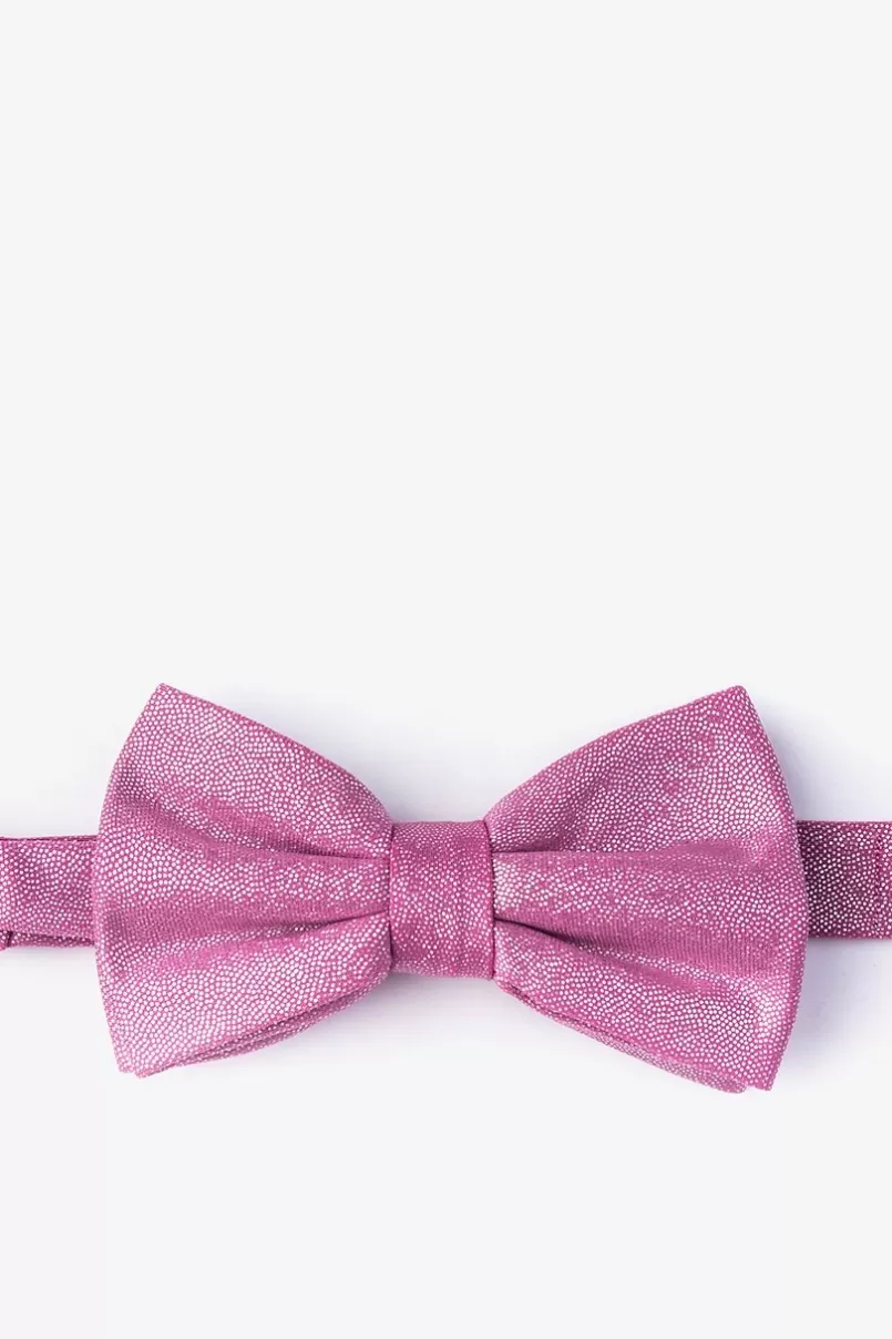 Ties Hurricane Pre-Tied Bow Tie Pink Fashion
